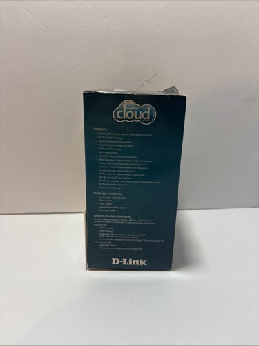 D-Link DCS-942L Web Cam Day/Night Wi-Fi Network Cloud Camera - Picture 2 of 5