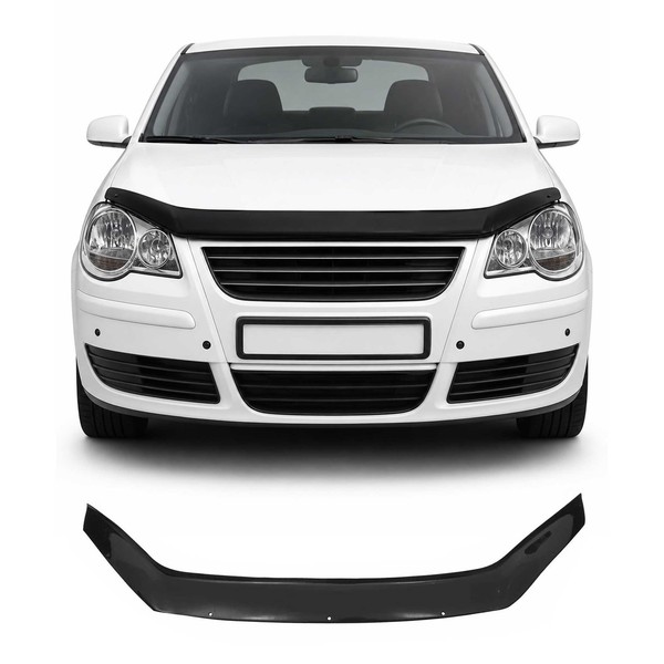 Motorhaube Deflektor Insekten Steinschlagschutz FüR Volkswagen Polo 2005-2009-image