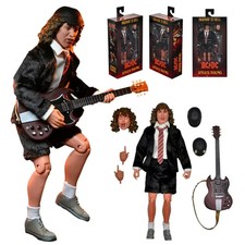 Angus Young Figurine 20 cm NECA AC DC Highway To Hell Rock Collection Neuf