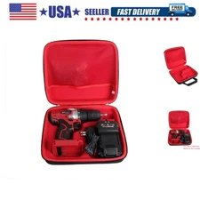 Hard Travel Case for AVID POWER 20V MAX Power Drill Kit, Cordless Drill Set w...