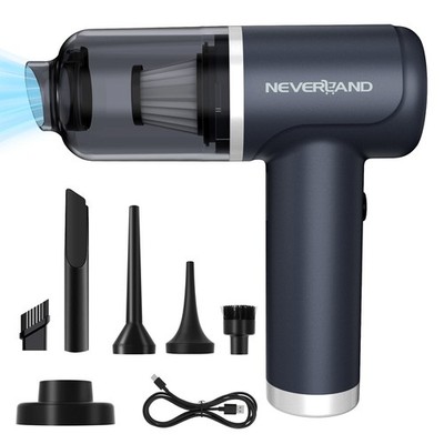 NEVERLAND 4-in-1 Handstaubsauger Kabellos Auto Staubsauger Aufladbar Tragbar DE