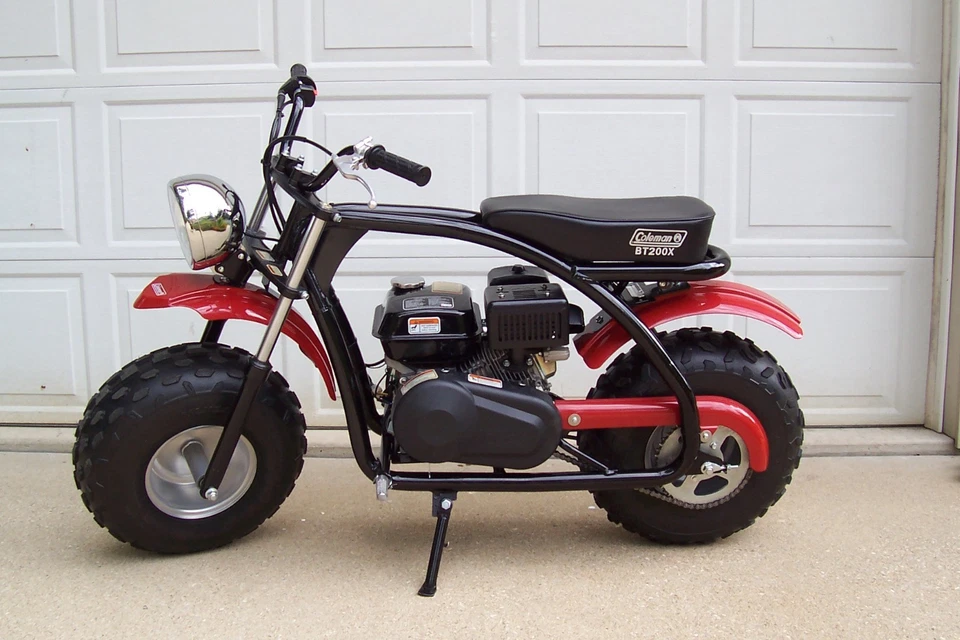 COLEMAN BT200X MINIBIKE LIKE NEW. With new front brake parts included! See pics. - Image 4 of 4