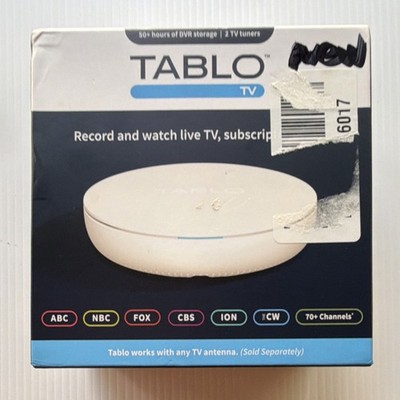 Tablo TF1282B-01-CN DVR/Hard Drive Recorder 50+hr Wi-Fi Ethernet Digital Tuner