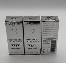 LANCOME TRENT IDOLE ULTRA WEAR FOUNDATION SHADE 045 SABLE BIEGE - 3 X 5ML  15ML