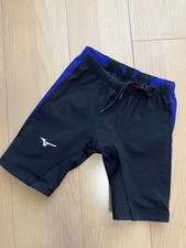 Mizuno Racing Swimsuit Kids 140 Black/Blue Nylon/Polyurethane Competition