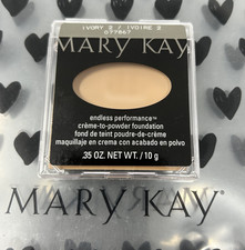 New Mary Kay Endless Performance Creme to Powder Foundation Ivory 2 077867