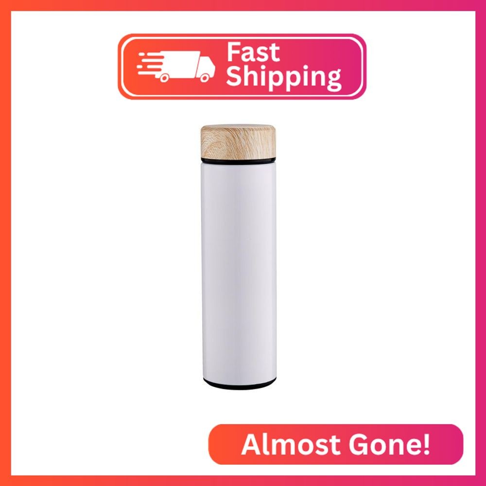 Stainless Steel Thermos Flask - Insulated Vacuum, Leak Proof