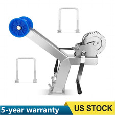 1200LB Winch Boat Trailer Winch Post, Adjustable Winch Stand FOR 3"x4" Drawbar