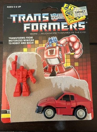 1986 Transformers Chase Throttlebot Autobot Car Action Figure Transforming