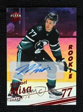 2025 Upper Deck Fleer Ultra Rookies Red Rainbow Foil 8/10 Michael Misa Auto 1ra8