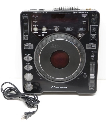 Pioneer CDJ-1000MK3 DJ CD Player Digital Turntable Scratch Deck Tested