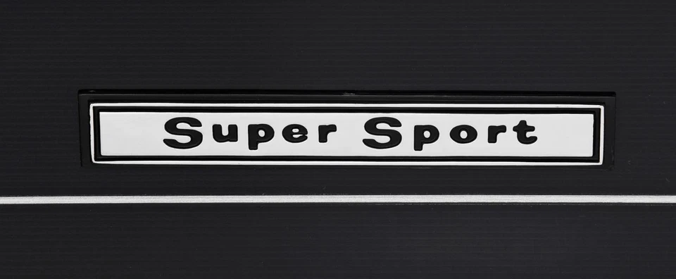 Placa frontal de guantera JEGS 79822 1966 Chevy Chevelle El Camino Malibu SS OEM-Style Foto 4 de 4