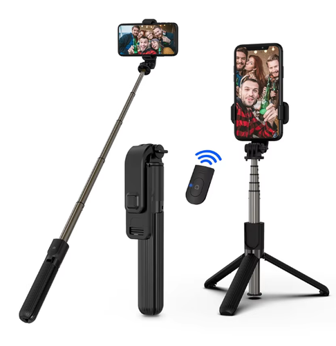 H1 Bluetooth Selfie Stick – 3-in-1 Tripod for Travel