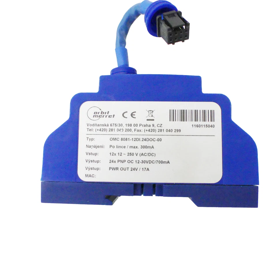 ORBIT MERRET OMC 80XX OMC 8081-12DI.24DOC-00 I/O Modul -used- - Image 4 of 4