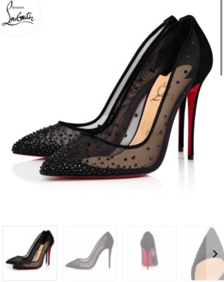 Pumps Follie Strass 100 Christian Louboutin 
