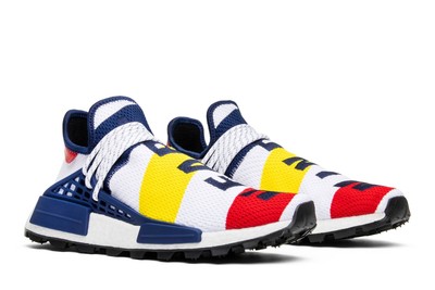 adidas x pharrell williams x billionaire boys club bbc nmd human race scarlet multicolor