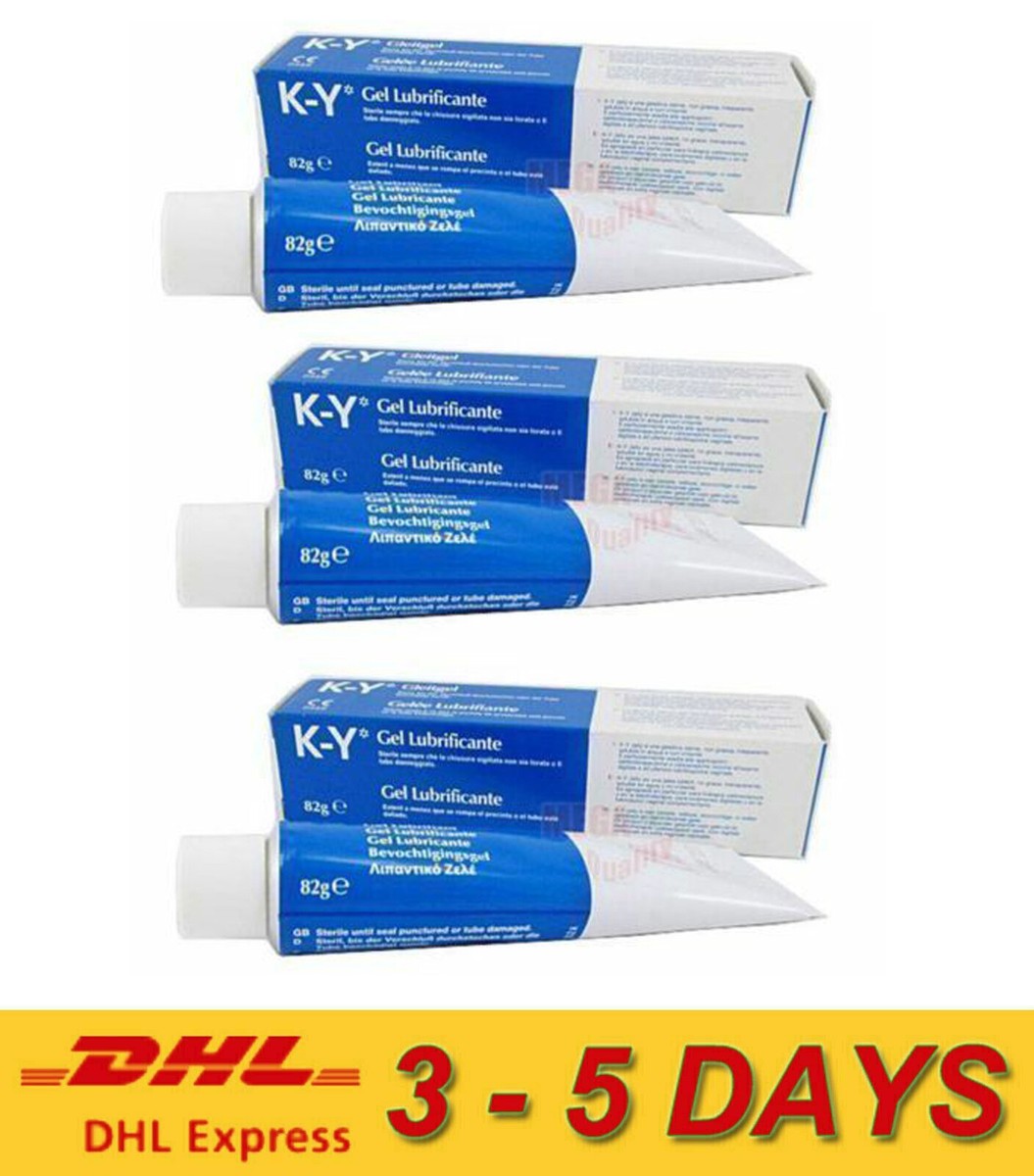 3 x K-Y Jelly Lubricant JOHNSON Personal Lubricant Gel Water Based 82g *  Express | eBay
