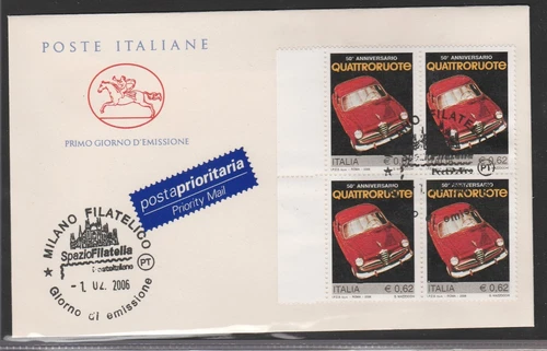 2006 fdc quartriote quartina horse