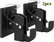 2x Tractor Bucket Grab Hook Drop Bolt On Grab Hook for Cat 0/1/2 Quick Hitch