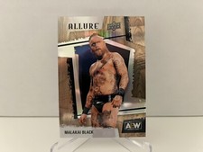 2022 AEW Wrestling Upper Deck Malakai Black #56 Table Parallel Insert Card
