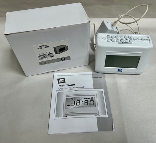 Vintage X10 MT14A Plug In Mini Timer with AC Adapter (A7)