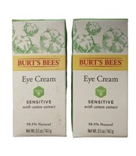 Burt's Bees Sensitive Solutions Calming Eye Cream, 0.5 oz Pack of 2 NEW 