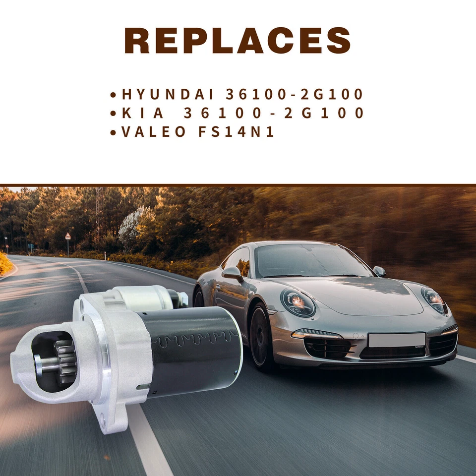 Nuevo arranque para Hyundai Sonata Santa Fe Kia Optima Sorento 2,4 L 2009-2014 FS14N1 Foto 4 de 4