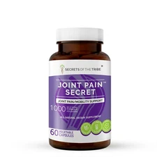 Secrets Of The Tribe Joint Pain Secret Capsules, 500 mg