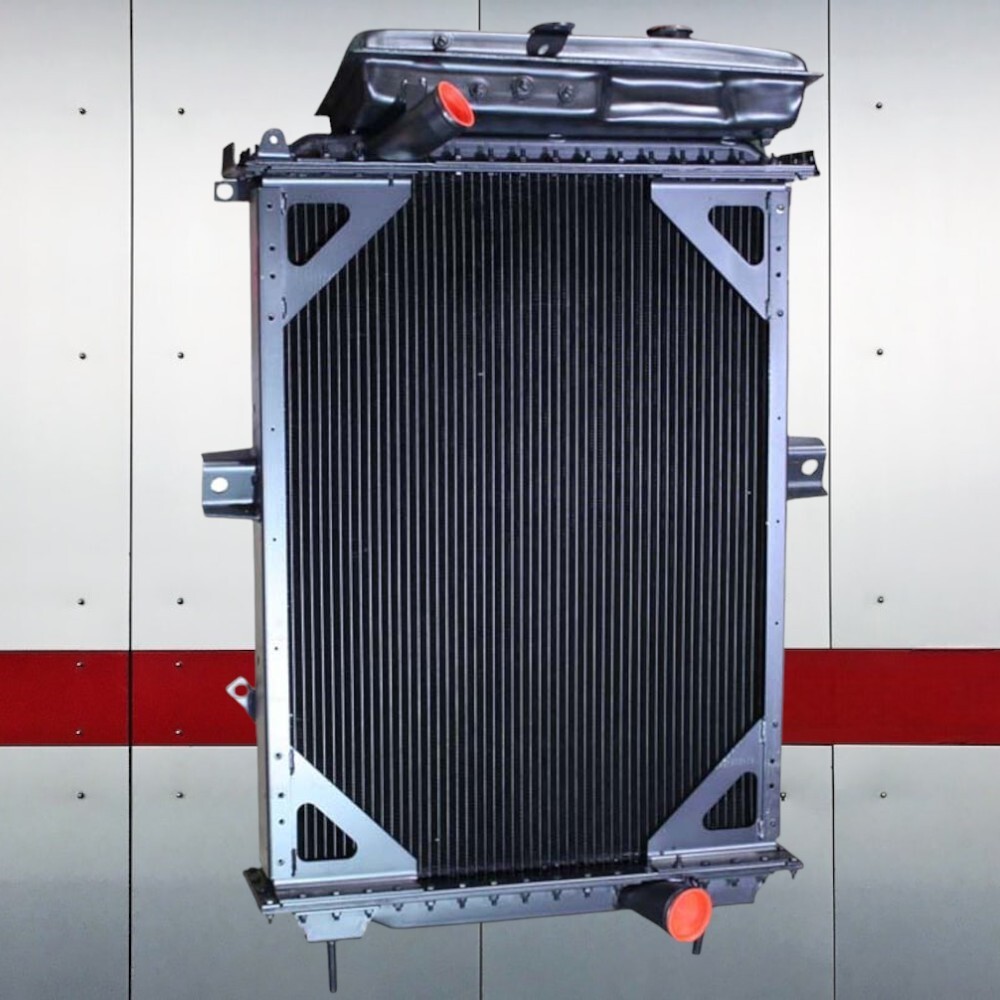 Truck Radiator Fits Kenworth T600 T800 Trucks 4 Rows Of Cooling 