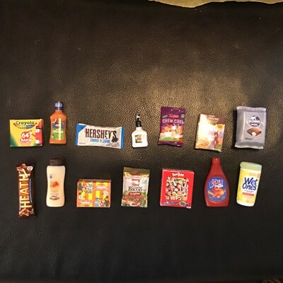 ZURU Surprise Mini Brands!  - Group H - 14 Each - Foods/Health Items