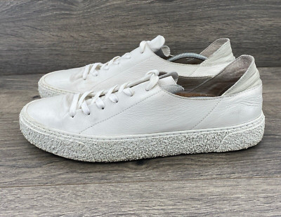 Brusque Men's Shoes Size 45 US 11.5 White Low Top Lace up