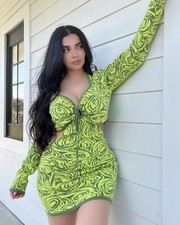 bodycon cutout dress