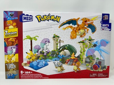 MEGA Pokemon Discoveries & Adventures Building 7 Figures Set 884