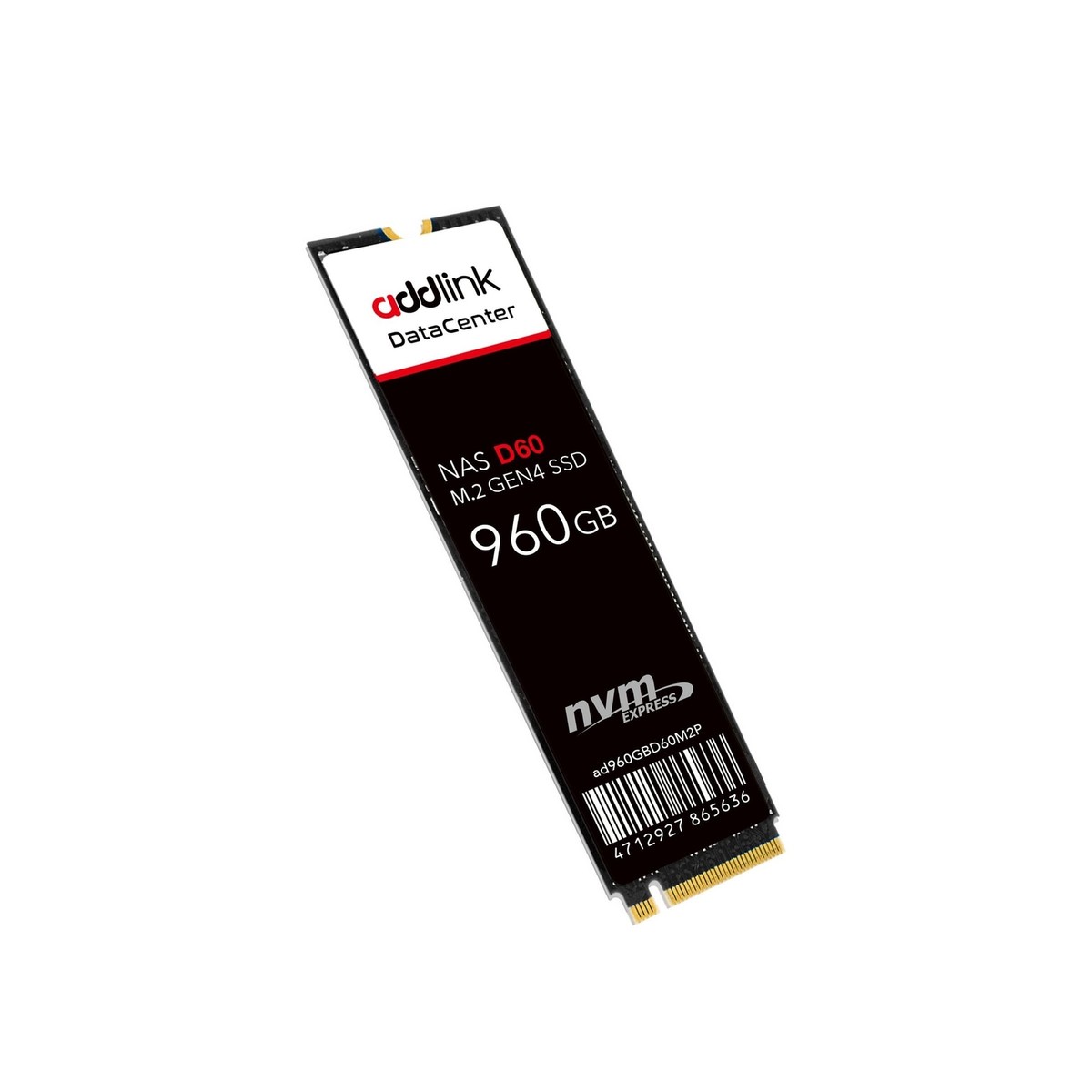 Addlink D60 960GB 2280 High Endurance Enterprise NAS Internal SSD for 