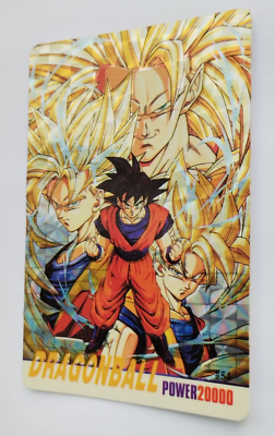 1999 DRAGON BALL Z Card #054 SON GOKU TRANSFORMATIONS SSJ Peru
