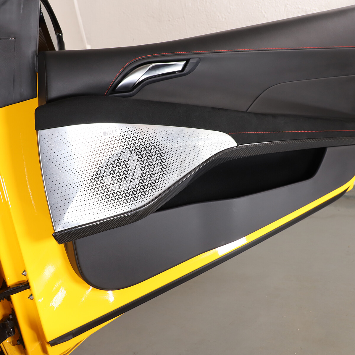 Real Carbon Fiber Interior Door Panel Strip Trim For Lotus Emira V6 i4 23-25 US