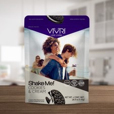 VIVRI- Cookies and Cream ShakeMe-20 Servings- Full Meal Replacement