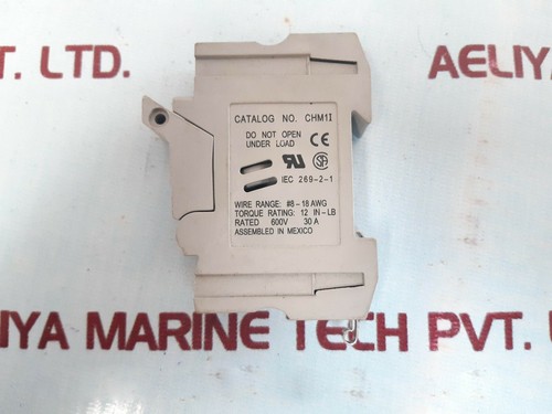 Lote De 4X Buss CHM1I 30A 600V Soporte De Fusible - Imagen 3 de 4