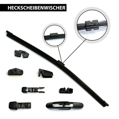 EASYCLIP Heckwischer AERO Heck Scheibenwischer 350mm mit Universal Adapter INION