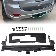 Trailer Receiver Towing Hitch Plug W/ Bezel For Jeep Grand Cherokee 2011-2022