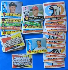 1960 Topps HIGH NUMBER 7th Series - Pick One - HOF ROOKIE All Star UPDATED 10/1