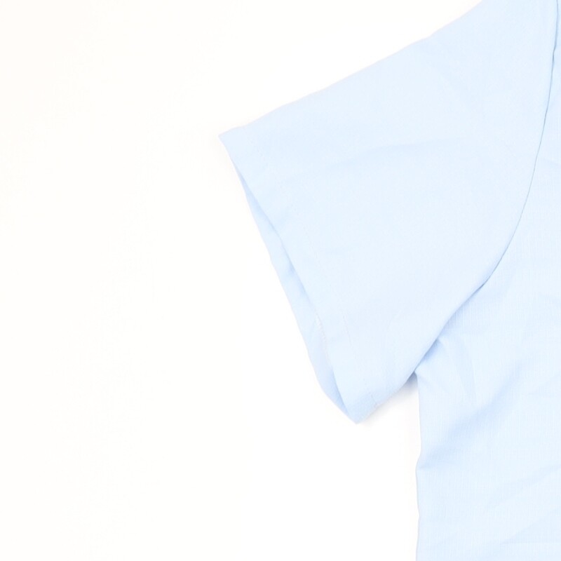 Emma Collection Womens Blue Polyester Basic Butto… - image 7