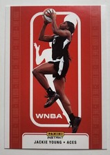 JACKIE YOUNG - 2024 Panini Instant WNBA The Logo #TL-7 LAS VEGAS ACES
