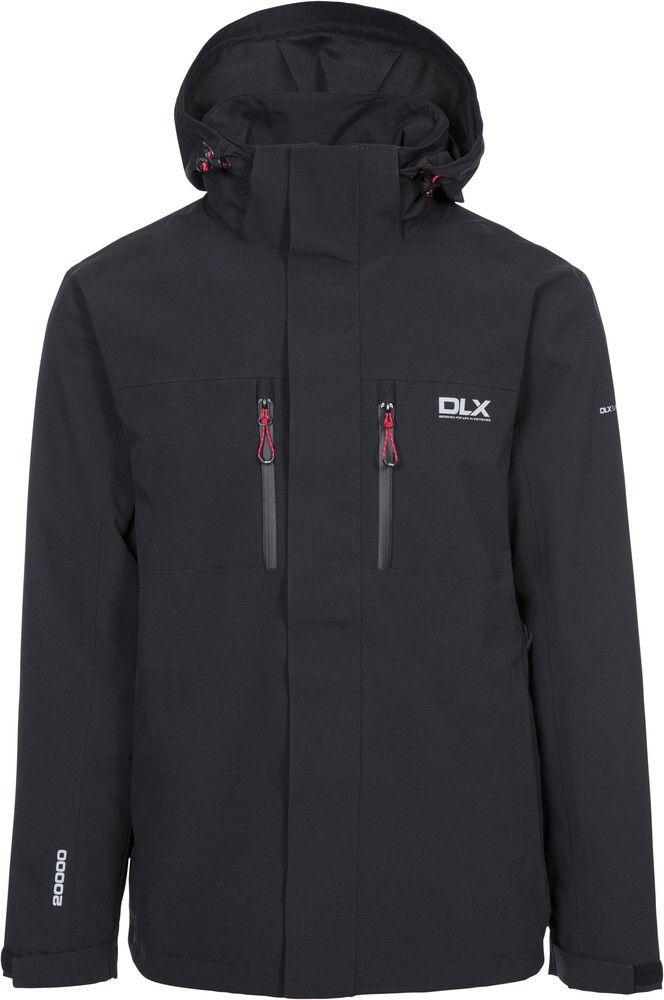 DLX Regenjacke Oswalt - Мужская куртка Dlx черного цвета