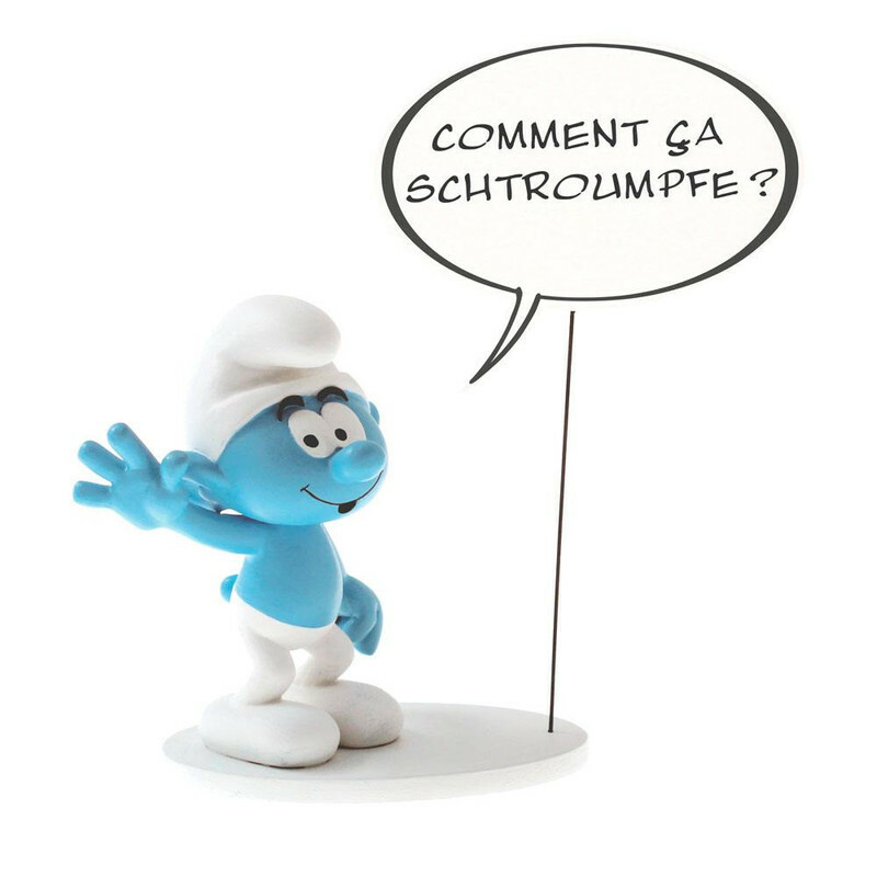 The Smurfs figurine Collection Bubbles Does It Smurf? Collectoys 001463