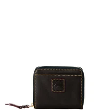 Dooney & Bourke Florentine Small Zip Around Wallet | Black Black