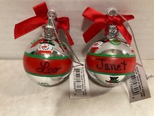 Ganz Cheerful Snowman Ornament - Personalized. Choose Any Name You Want