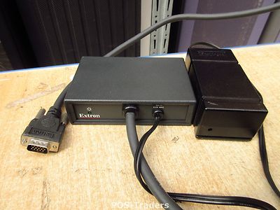 Extron P/2 DA2 Plus 1 X 2 VGA - QXGA Distribution Amplifier Splitter INCL PSU