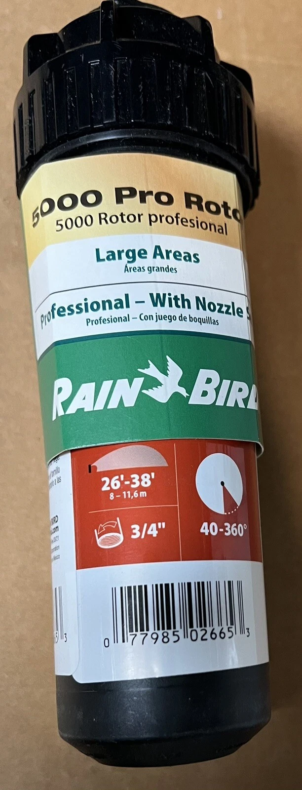 Pack of 2 - Rain Bird CP5004PC Pro Rotor with Pro Nozzle Set, 40° - 360° Pattern