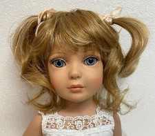 Monique Doll Wig Collection MADELINE WIG Size 8-9 LT GINGER W/HONEY GLDN BLONDE